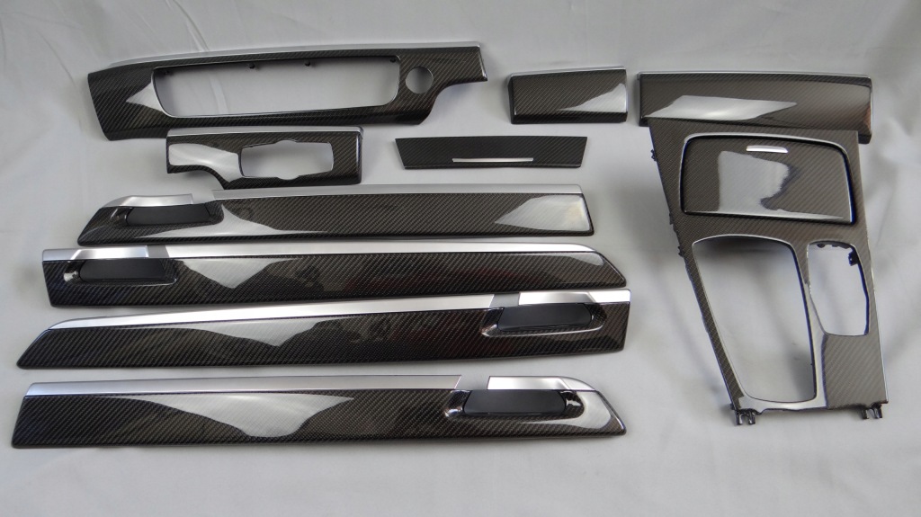 фото №16, Bmw 7 f01 f02 рамка молдинг панели fineline 9192351