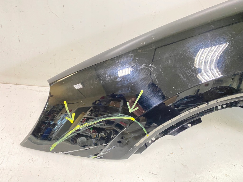 фото №12, Оригинальный крыло передний перед левый porsche cayenne ii 9y 9y0 9ya 2017-