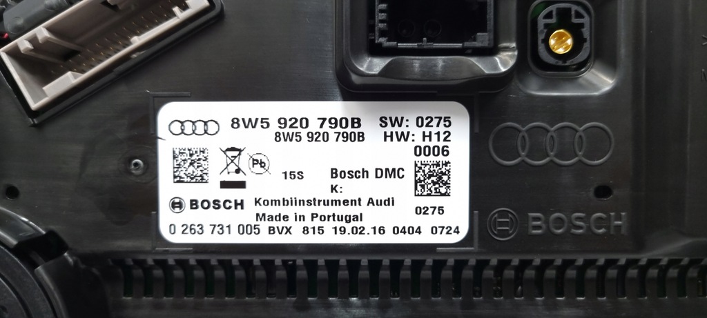 фото №11, Счетчик виртуальный приборная панель audi a4 b9 8w a5 f5 8w5920790b