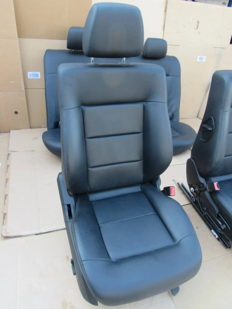 Mercedes e w212 212 сидіння заднє сидіння обшивки салон комплект шкіра Доставка