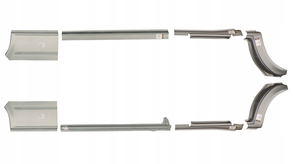 фото №1, Ford transit 00-14 длинный порог ремкомплект подкрылок kpl 8szt