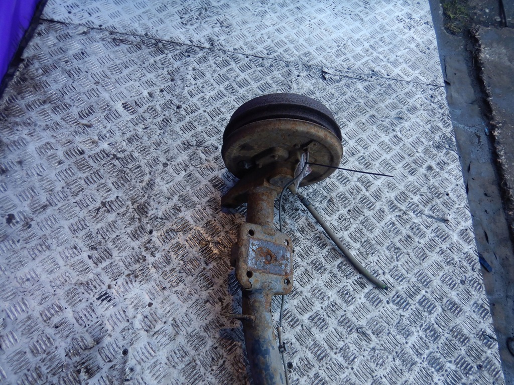 фото №4, Fiat doblo i oś задняя балка задняя подвеска