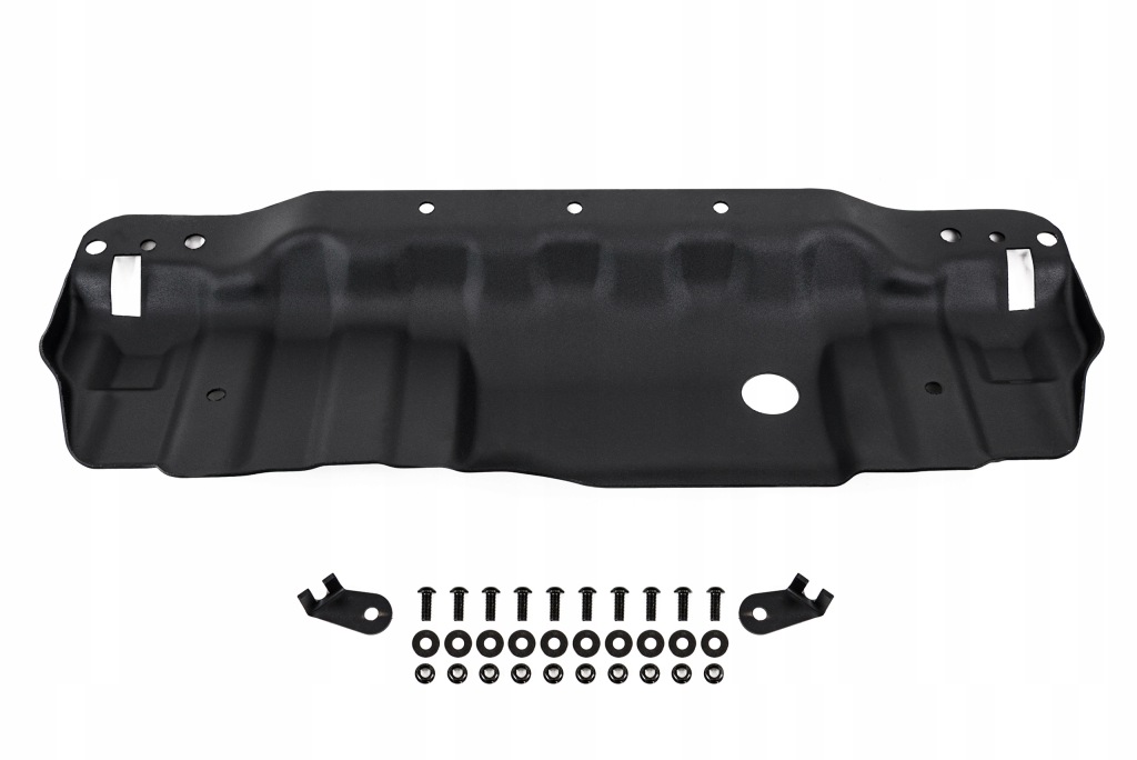 Jeep wrangler jk 2007-18 накладка плита под передний бампер +болты 68186598aa Киев