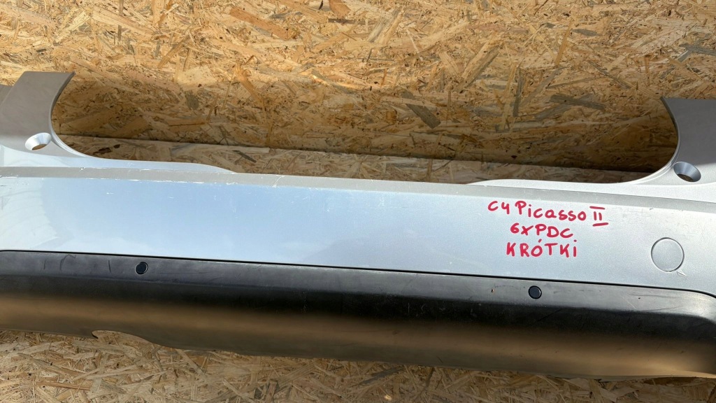 фото №7, Citroen c4 picasso бампер задня 6 x pdc короткий