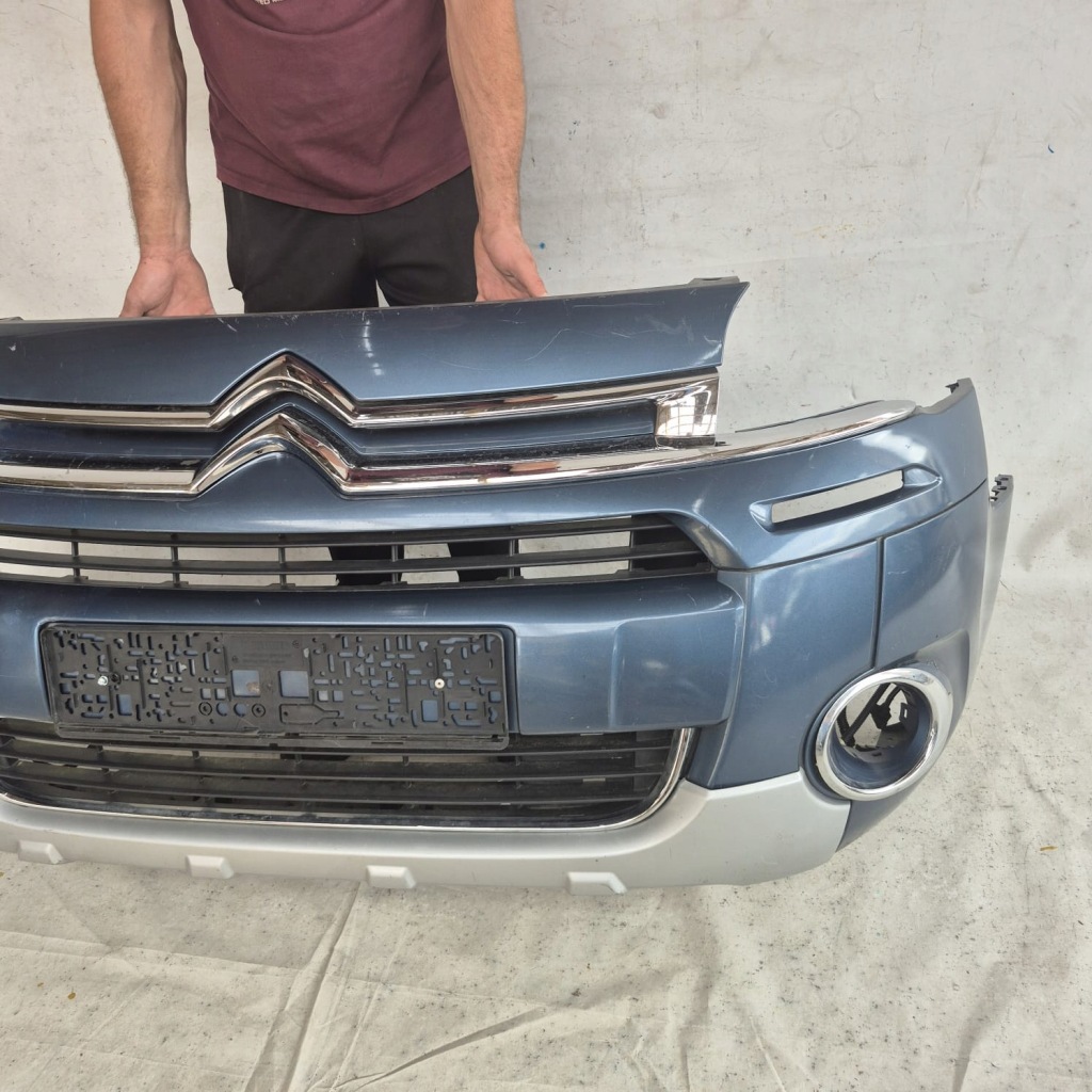 фото №10, Citroen berlingo ii lift 12- бампер перед передній решітка радіатора 91-6815 na світлодіоди