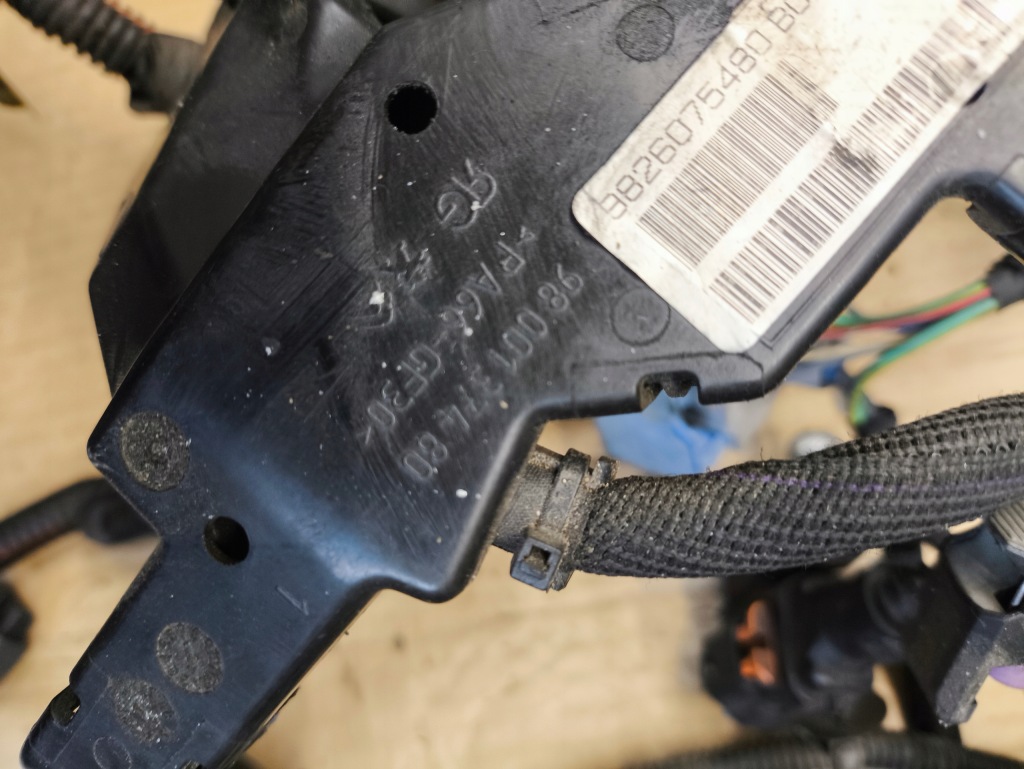 фото №8, Citroen jumpy жгут электропроводка двигателя 2.0 bluehdi citroen 9826075480 ?