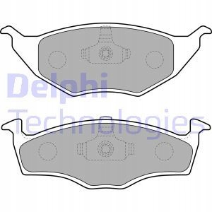 фото №2, Delphi lp1675 набір гальмівних колодок гальмівних, гальма дискові