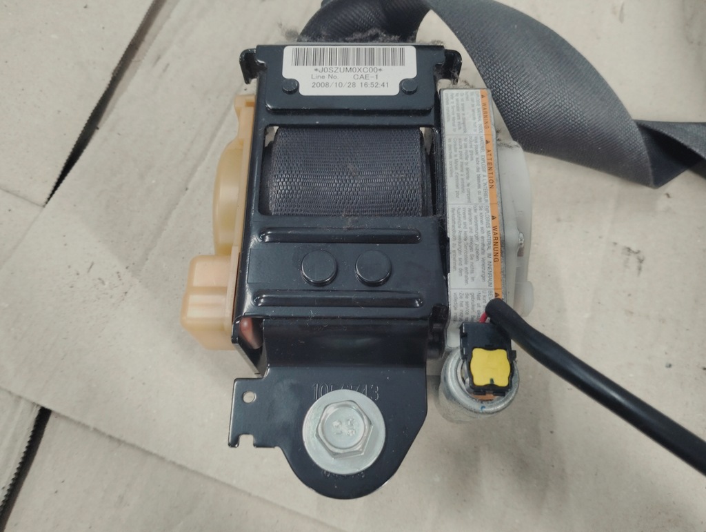 фото №11, Pas безпеки правий перед honda accord viii