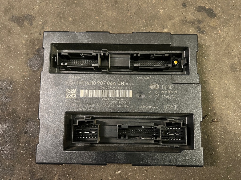 фото №1, Vw audi модуль комфорта 4h0907064ch
