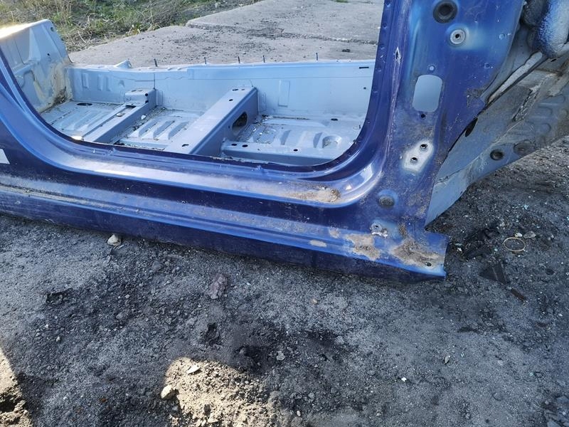 фото №4, Чверть лонжерон правий перед блок двигуна середній поріг renault clio v