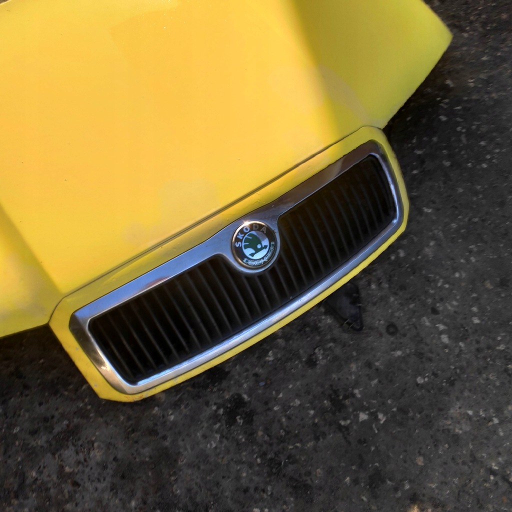 фото №7, Капот крышка двигателя решётка радиатора skoda fabia i