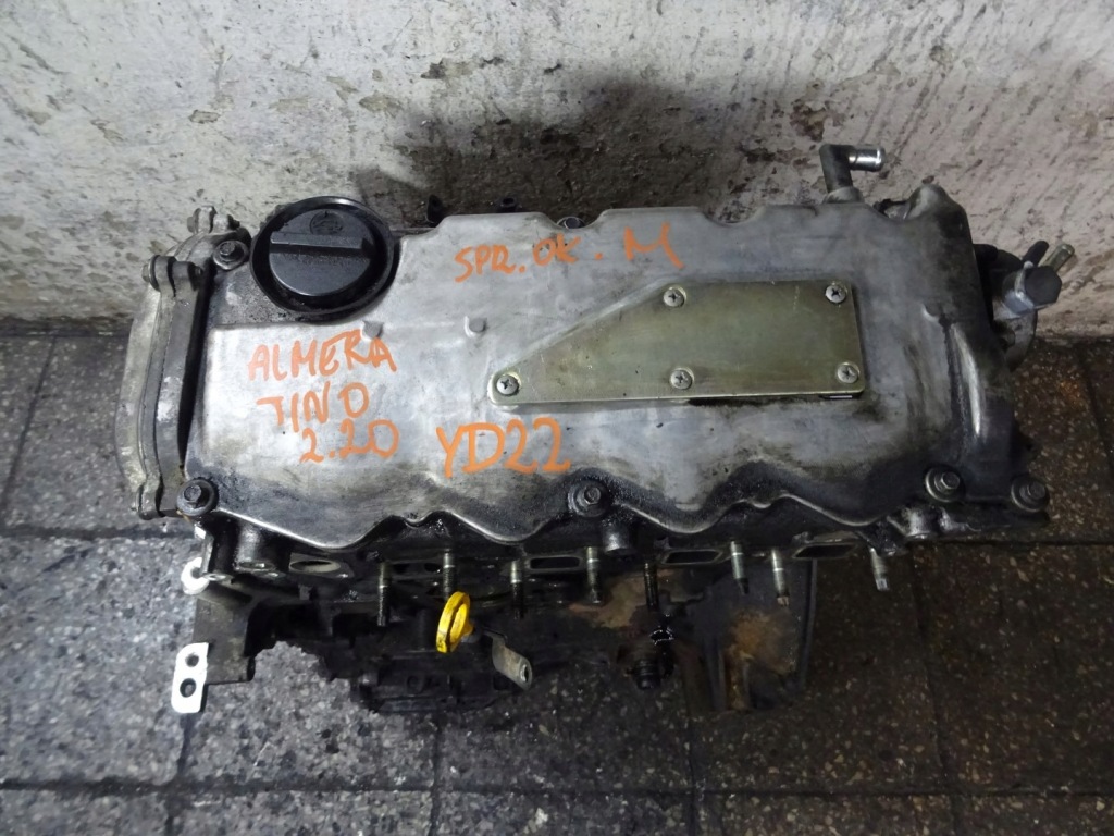 фото №1, Двигатель yd22 nissan almera tino 2.2 di