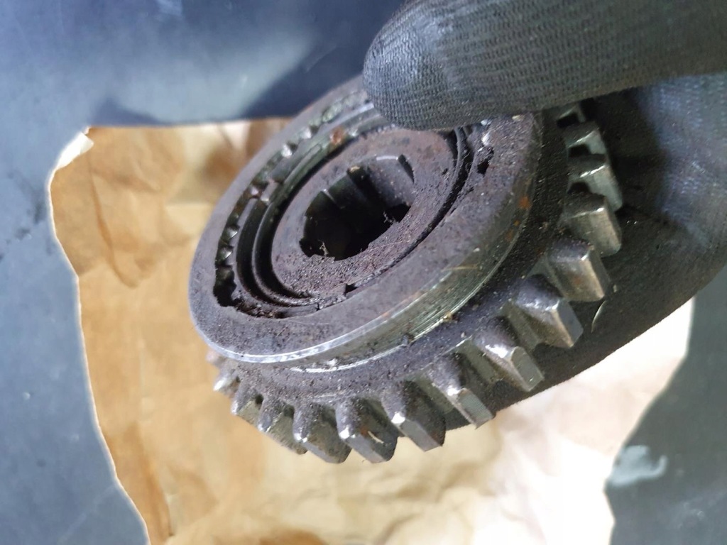 фото №7, Колесо зубчасте коробки оригінал prl nowe міцні żuk nysa warszawa gaz fiat