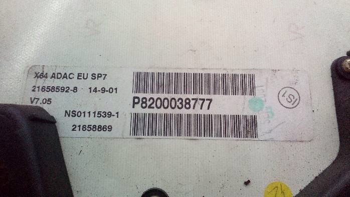 фото №8, Счетчик renault scenic rx4 1,9 dti 8200038777