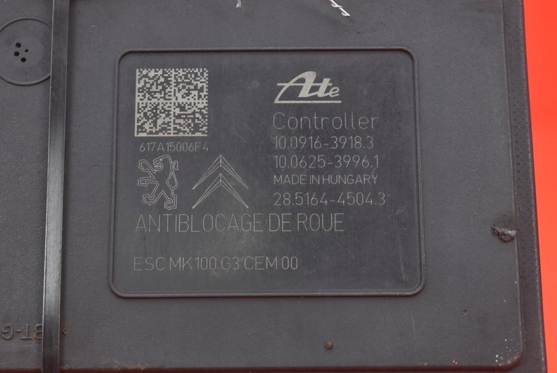 фото №7, Насос abs 9826857180 10.0916-3918.3 citroen c-elysee 2 ii 1.2 vti 82 km