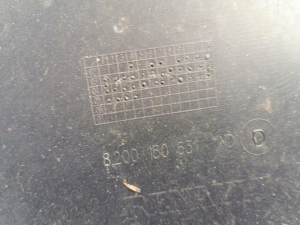 фото №8, Renault kangoo i lift 03-08 бампер задняя задний wlkp