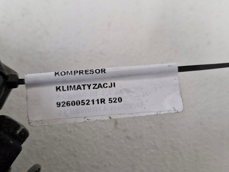 фото №11, Renault megane scenic 3 iii 1.5 1.6 dci компресор компресор кондиціонера