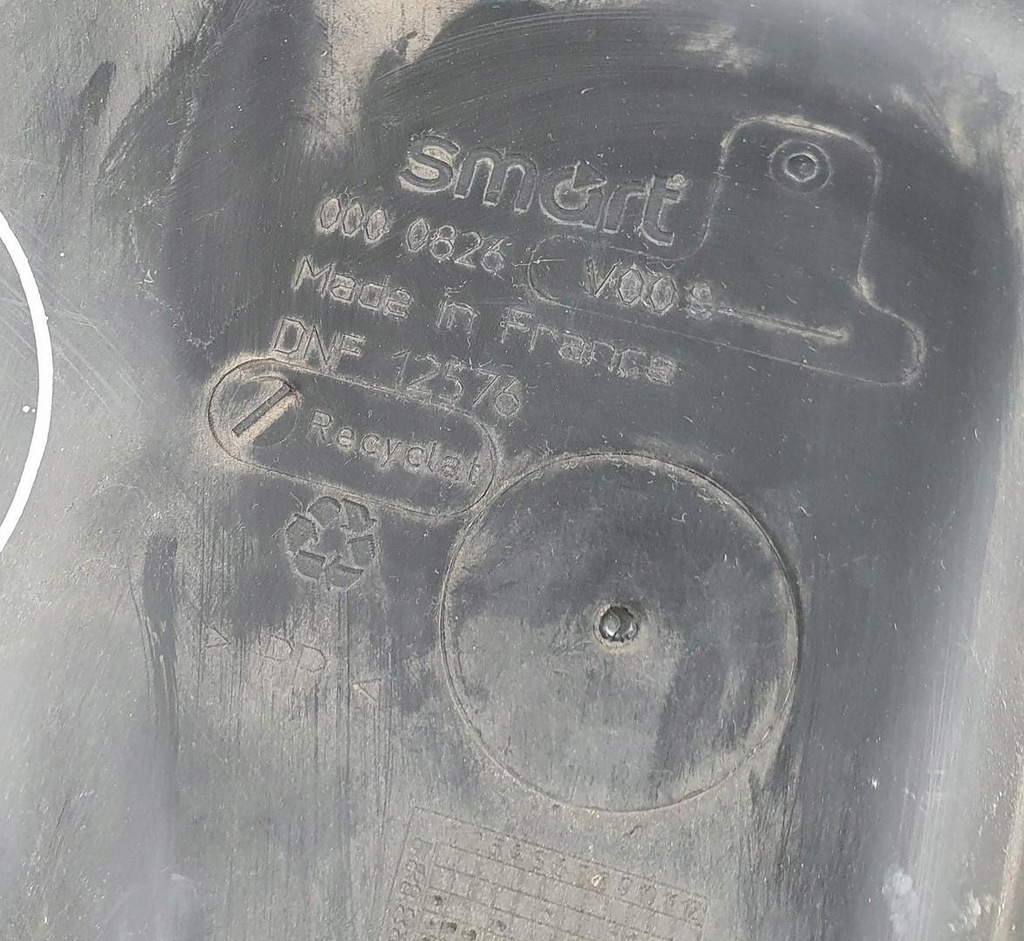 фото №12, Подкрылок правый перед smart fortwo 450 0000826v009