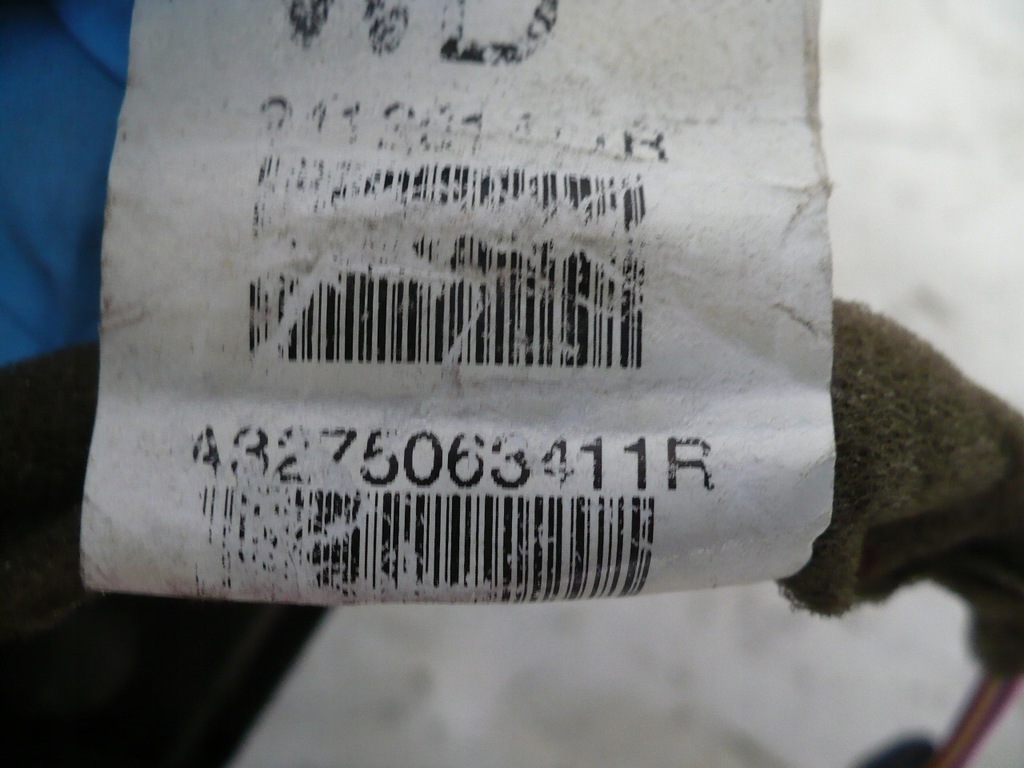 фото №2, Жгут электропроводка дверь левый задняя renault latitude