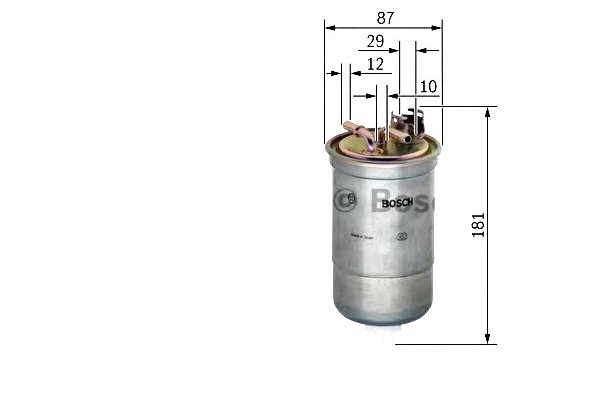 фото №1, Bosch фільтр пального vw a2 1,2 1,4 tdi bosch