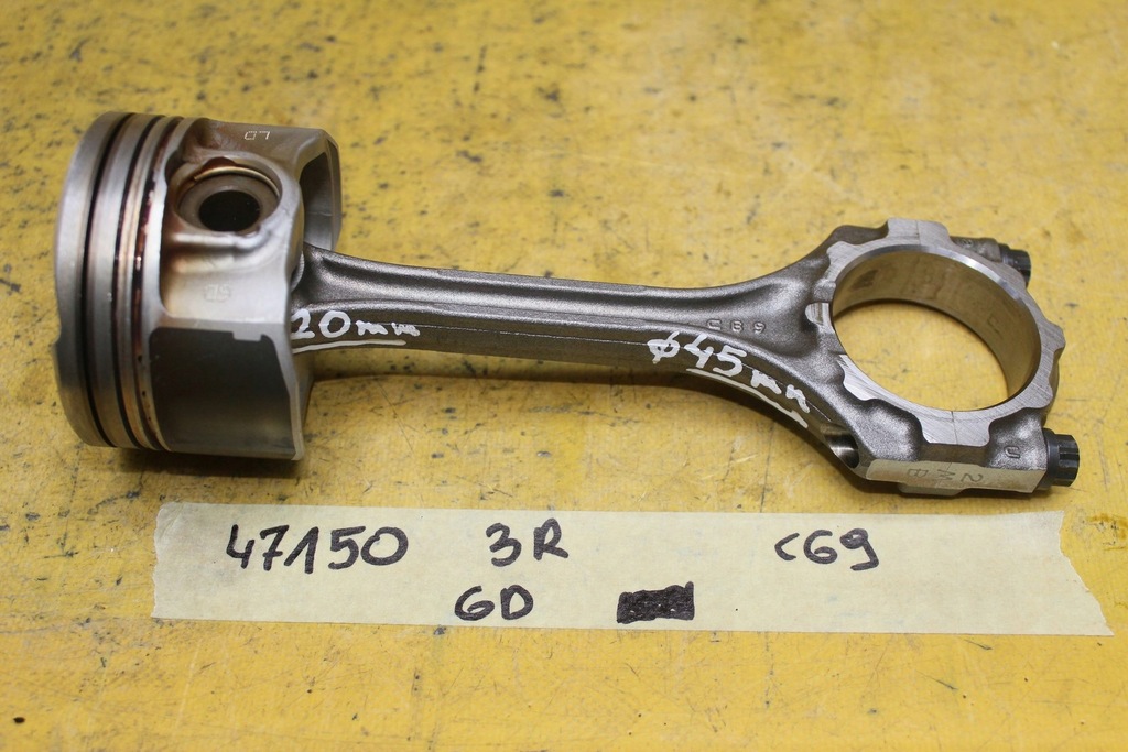 фото №8, Поршень шатун шатун toyota c-hr 1.2 t 8nr 47150