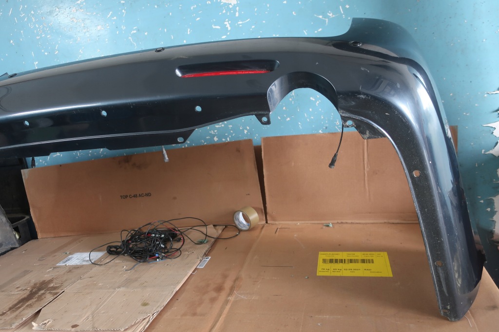 фото №8, Accord vii lift 06- бампер задня kombi nh658p pdc