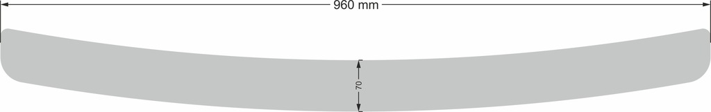 фото №9, Молдинг na бампер vw golf vi kombi 2009-2012