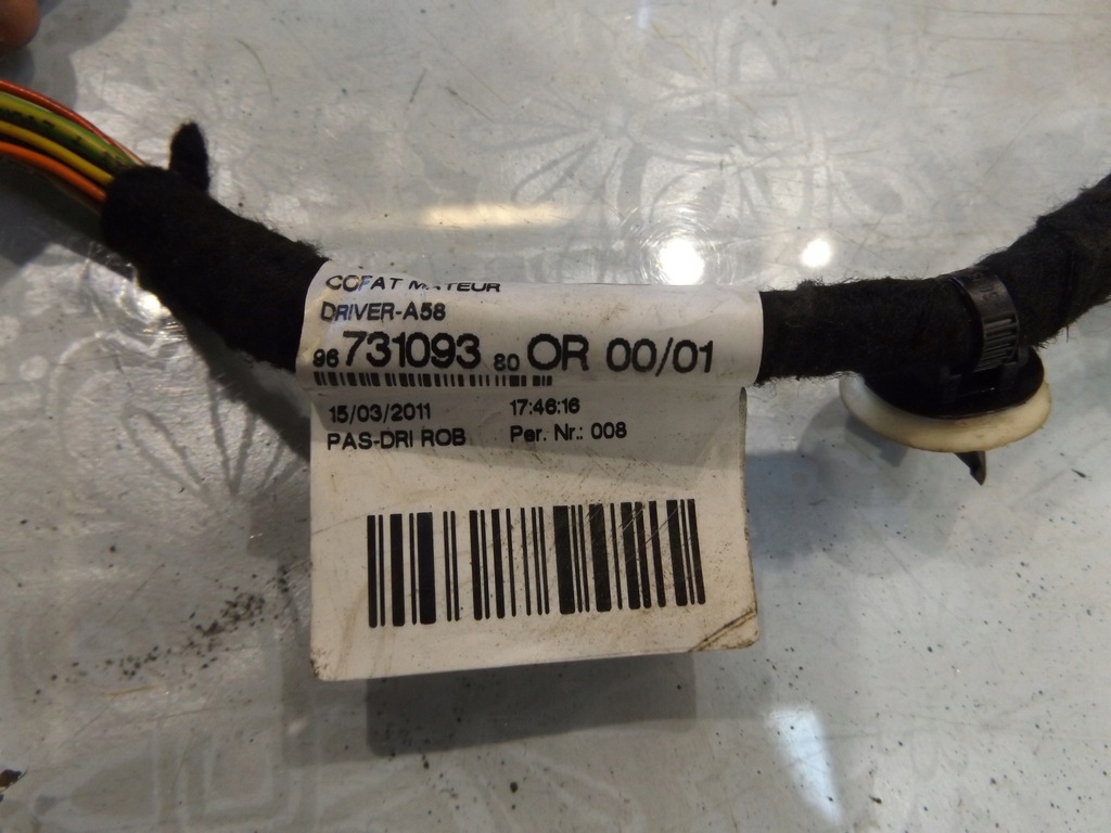 фото №7, C3 picasso жгут дверь левый перед 9673109380