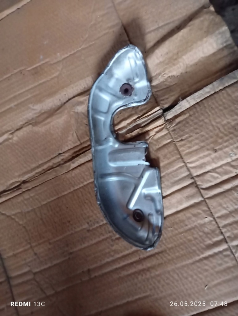 фото №1, Fiat 500 abarth защита тепловая коллектор 55218947