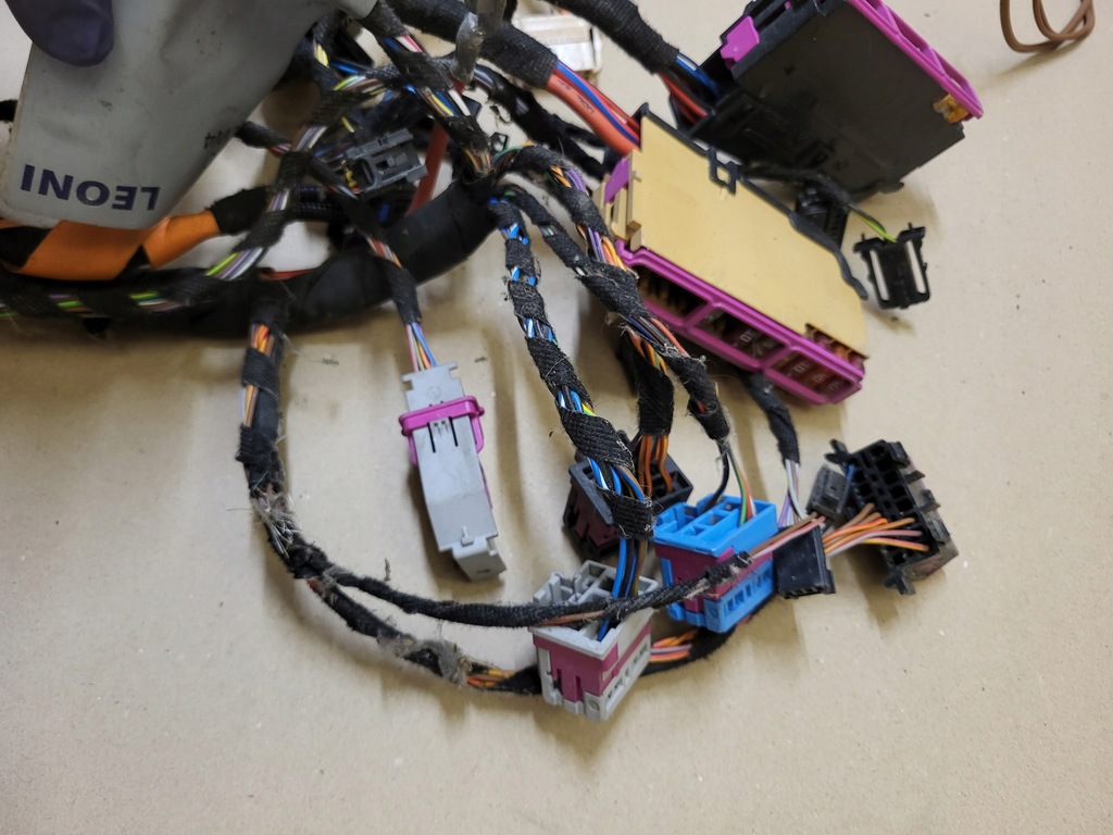 фото №11, Джгут електропроводка панелі консолі обігрівача audi a6 c7 4g оригінальний номер europa