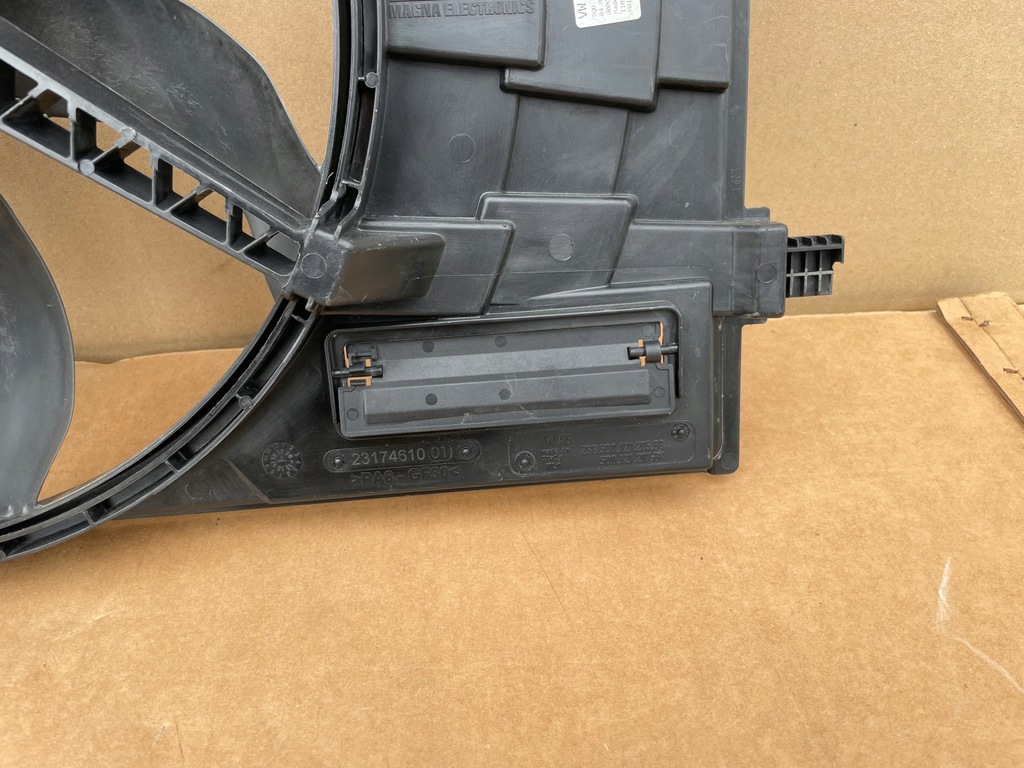 фото №6, Вентилятор корпус 5q0121207bk 5q0121203dq vw skoda audi ideał оригинал