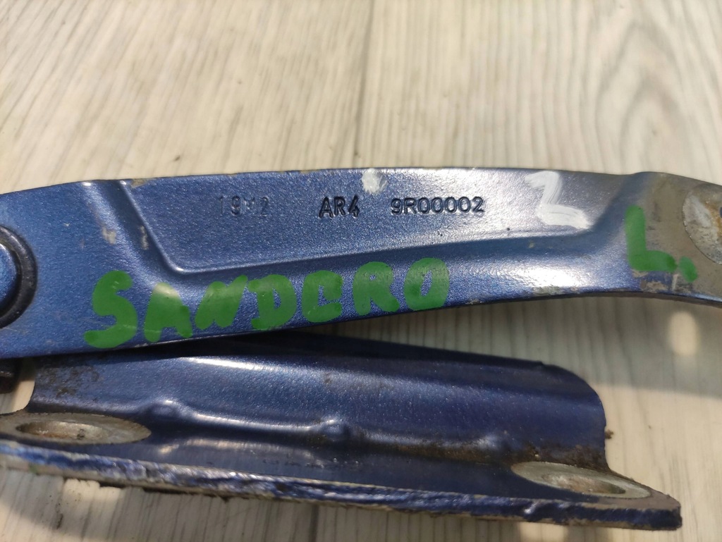 фото №7, Dacia sandero петля капот кришки двигуна лівий перед 9r00002