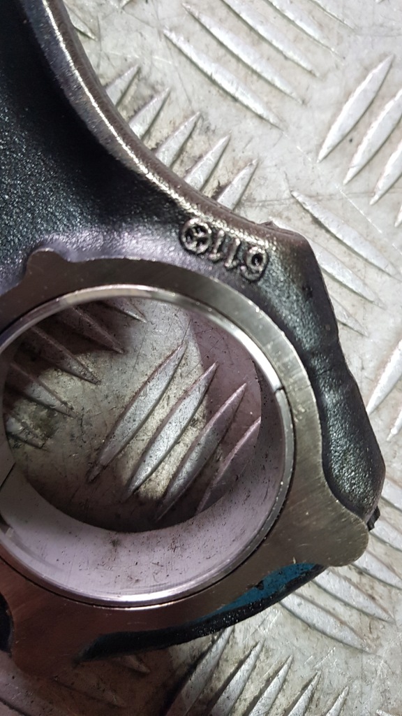 фото №10, Mercedes w203 2.2 cdi поршень шатун 611