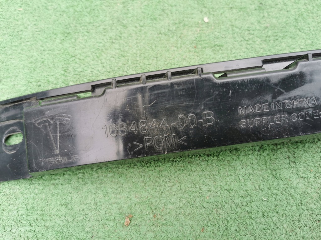 фото №8, Tesla model x напрямна кронштейн бампера задня заднього 1034844-00-b