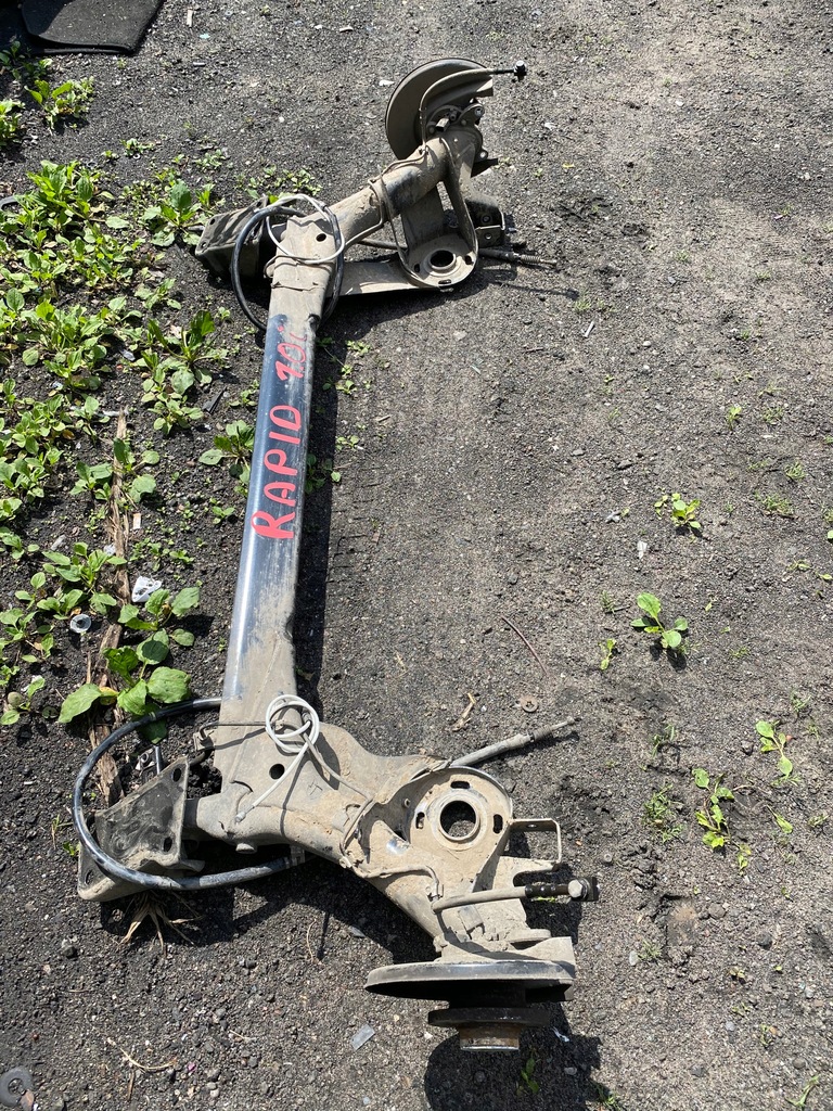 фото №3, 24 skoda rapid балка подвеска oś задняя