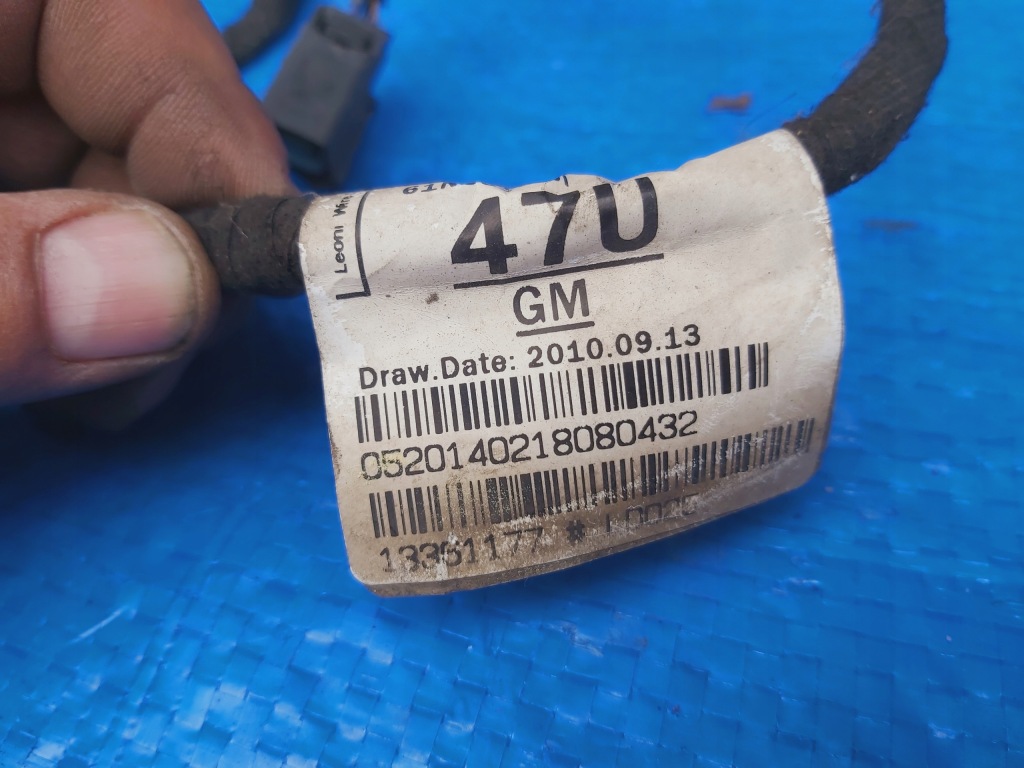 фото №10, Opel-części | zafira c жгут электропроводка бампера перед pdc 13361177