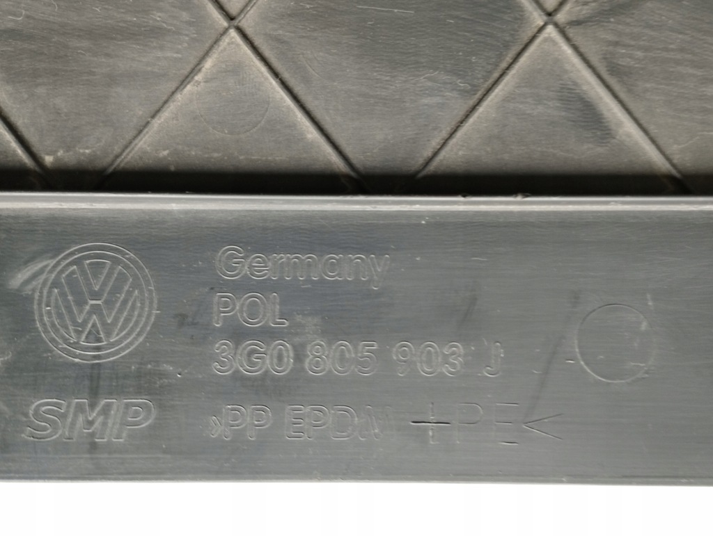 фото №7, Захист плита pod бампер volkswagen 3g0805903j
