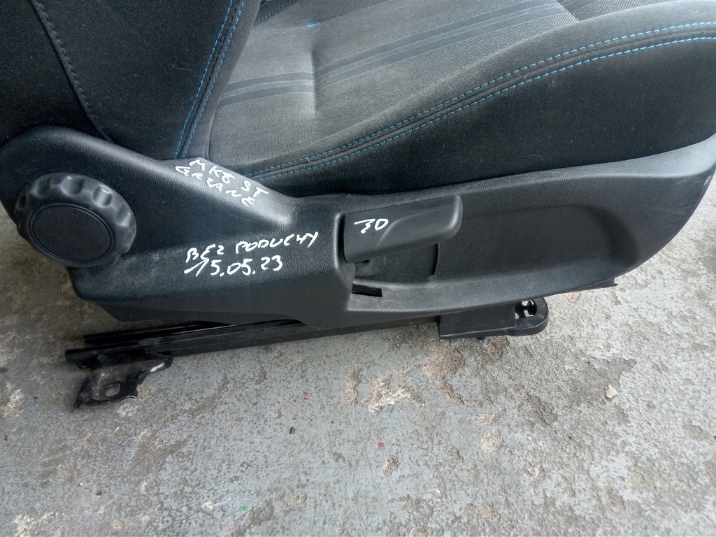 фото №16, Ford fiesta mk8 st сидіння заднє сидіння сидіння 3 d