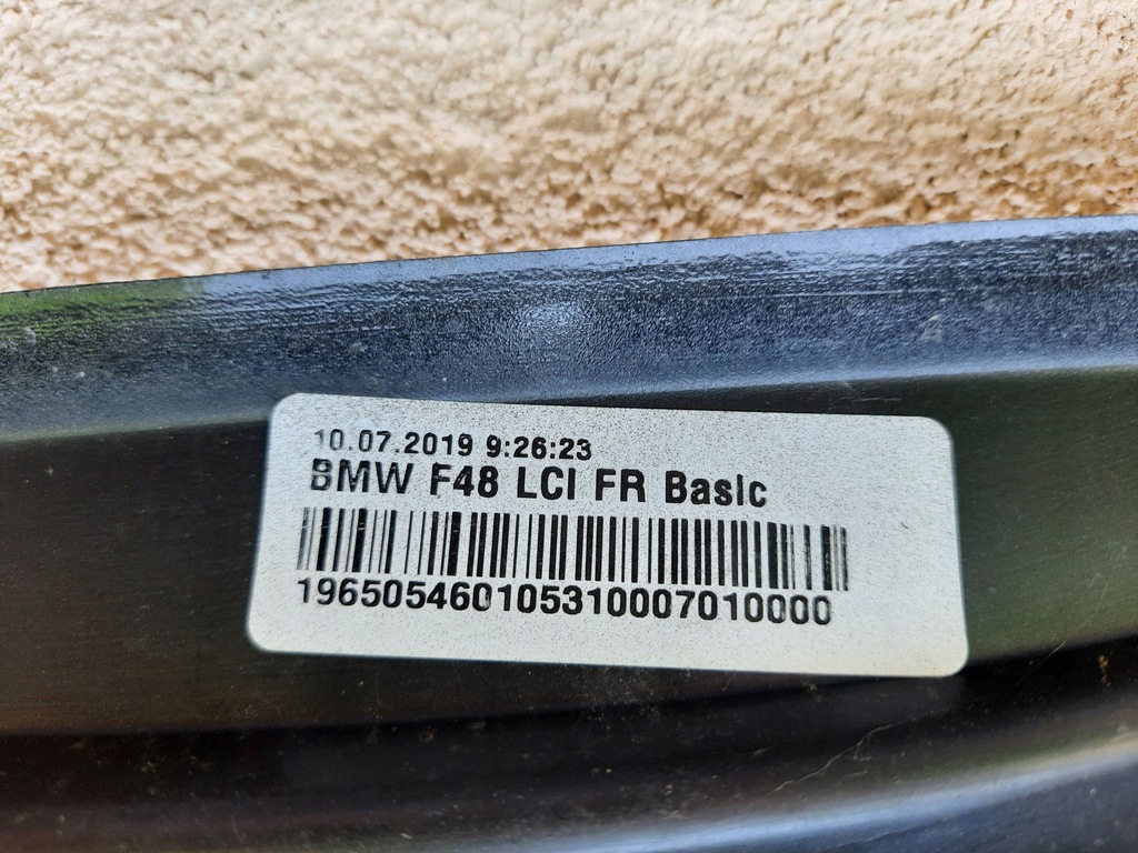 фото №13, Bmw f48 x1 бампер перед передній lift