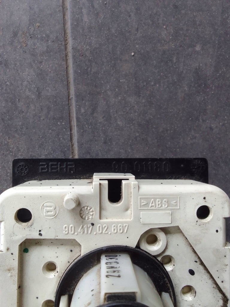 фото №3, Панель керування вентиляція daf cf xf 90.417.02.667