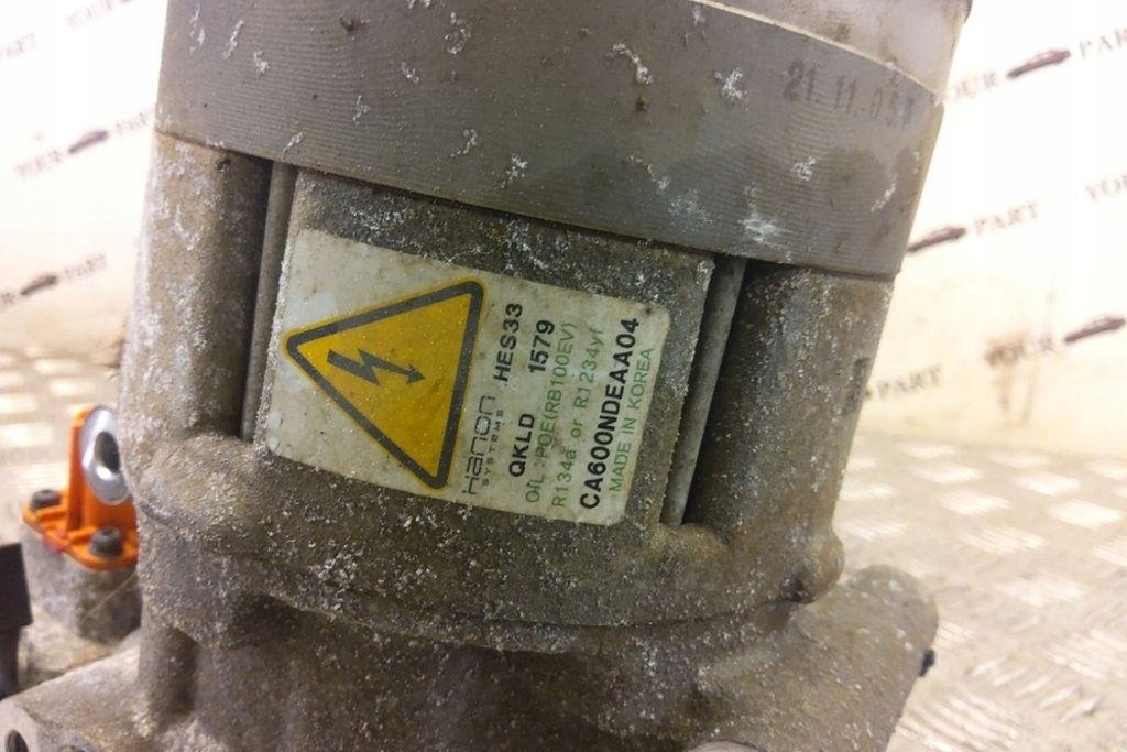 фото №8, Компресор кондиціонера kia niro ca600ndeaa04 electric 150kw 2022