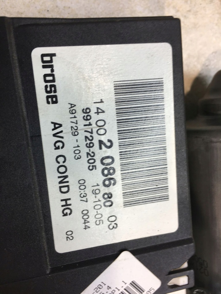 фото №10, Подъемник стекло левый перед peugeot 807 1485312080