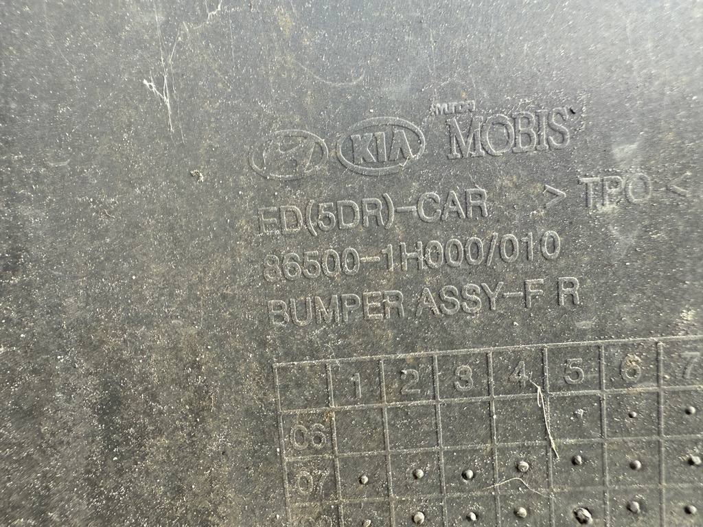фото №8, Бампер перед передний kia ceed i 86500-1h000