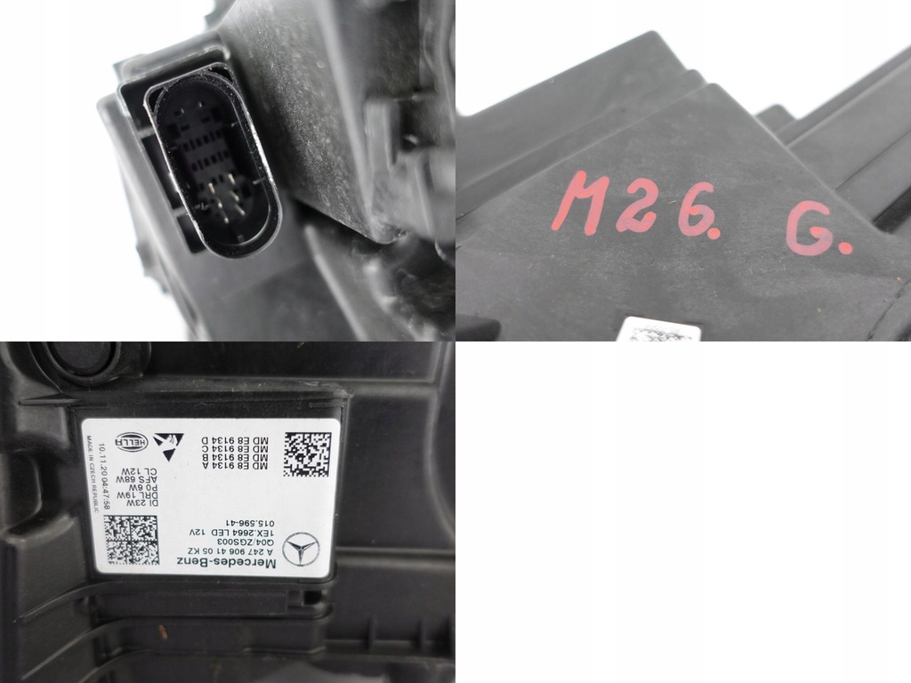 фото №12, Mercedes gla ii h247 19- full led multibeam лампа