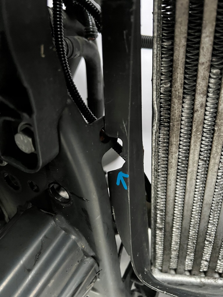 фото №6, Pas передний радиатор porsche cayenne ii 7p 7p5