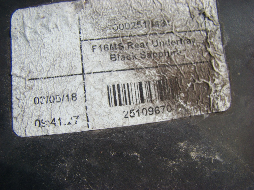 фото №11, Bmw f16 m-sport накладка диффузор бампера