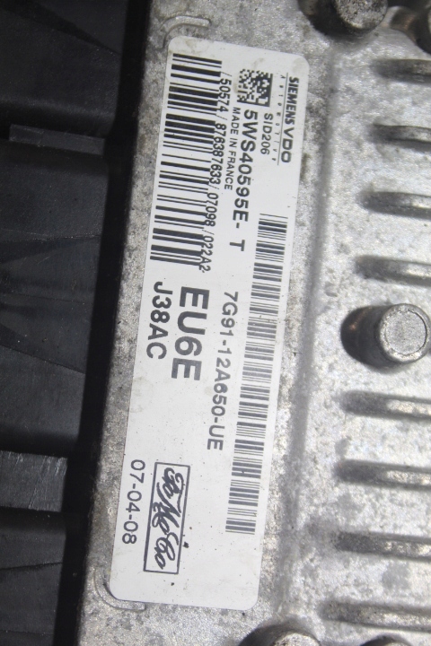 фото №4, Бортовой компьютер двигателя ford mondeo iv mk4 2.0tdci