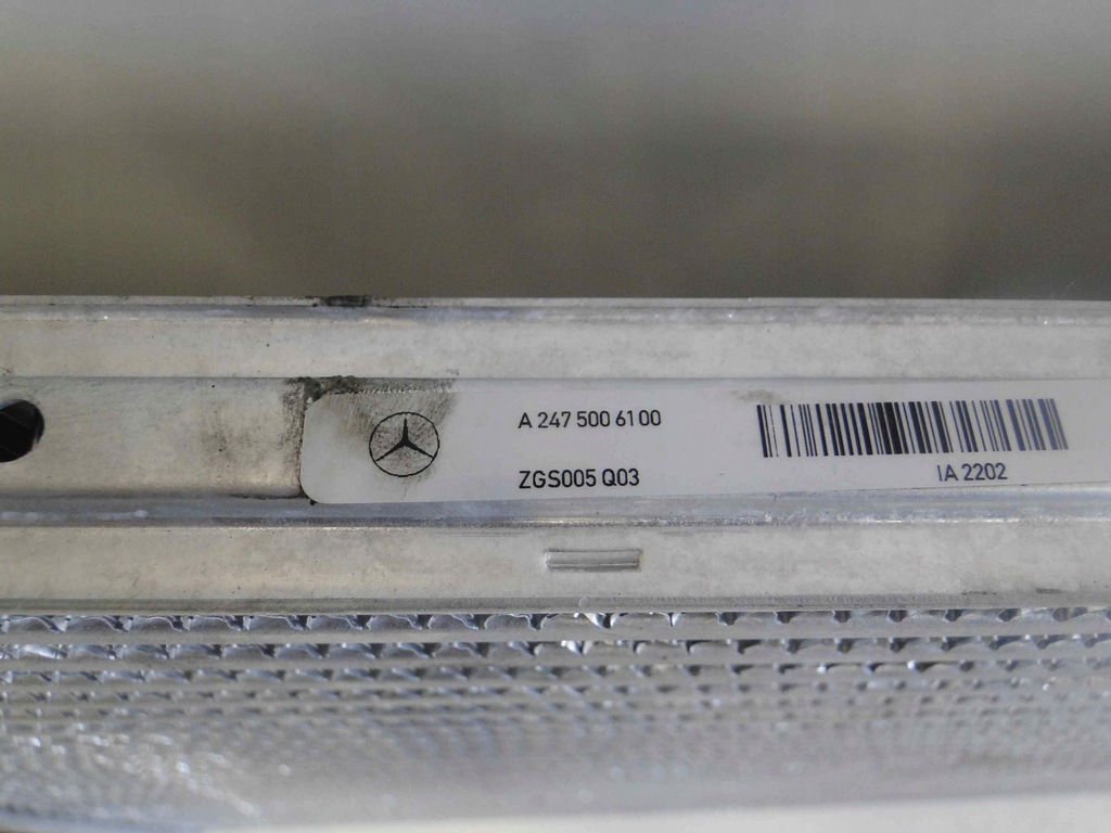 фото №7, Mercedes a klasa w177 177 радіатор інтеркулер