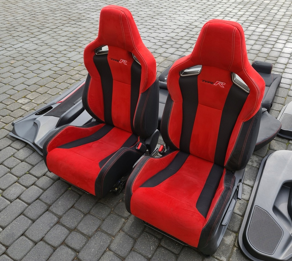 фото №6, Сиденья карбон заднее сиденье задняя обшивки середина салон honda civic x fk8 type r 22r