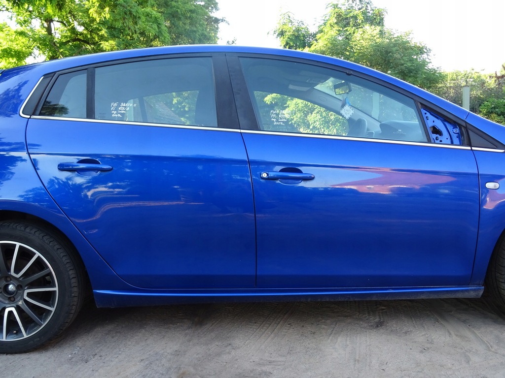 фото №1, Fiat bravo ii дверь правый задняя 899/b oryg лак